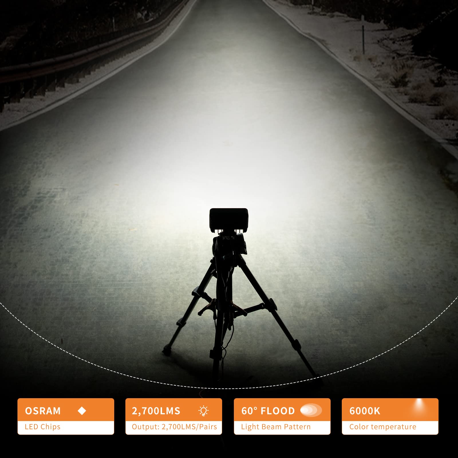 Vosiglia aluminum housing with PC lens demonstrates rugged protection.