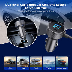 Vostolobo Starlink Mini cable features shielded 18AWG construction for durability