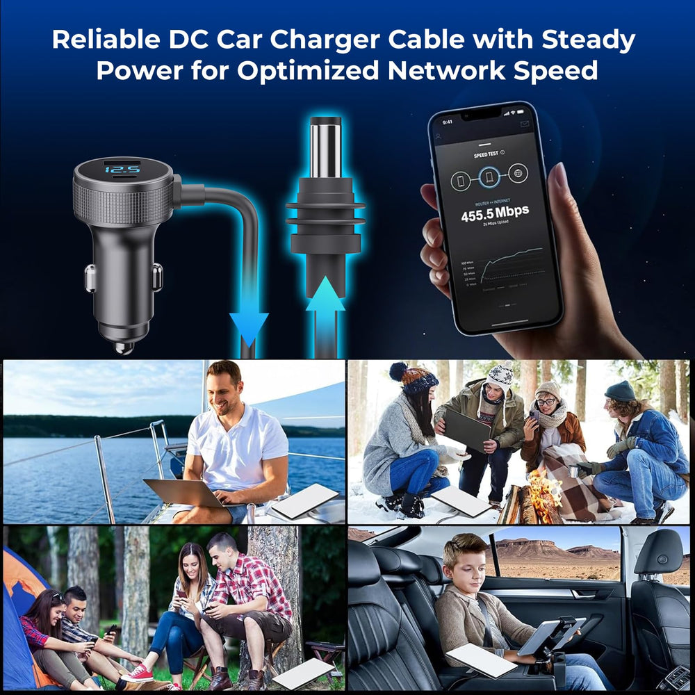 Vostolobo Starlink Mini Cable temperature protection prevents overheating during long drives.