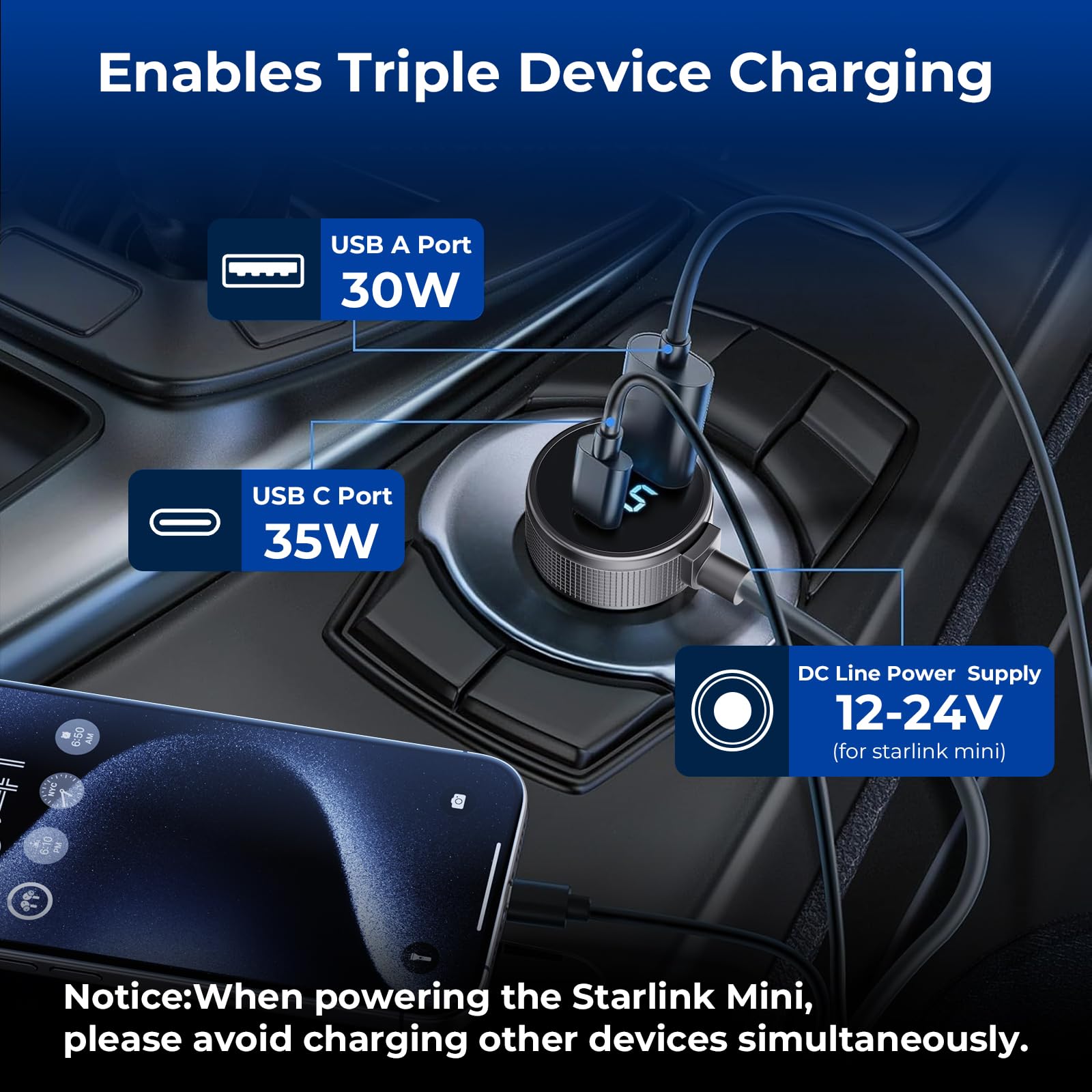 Vostolobo Starlink Mini cable temperature protection prevents overheating
