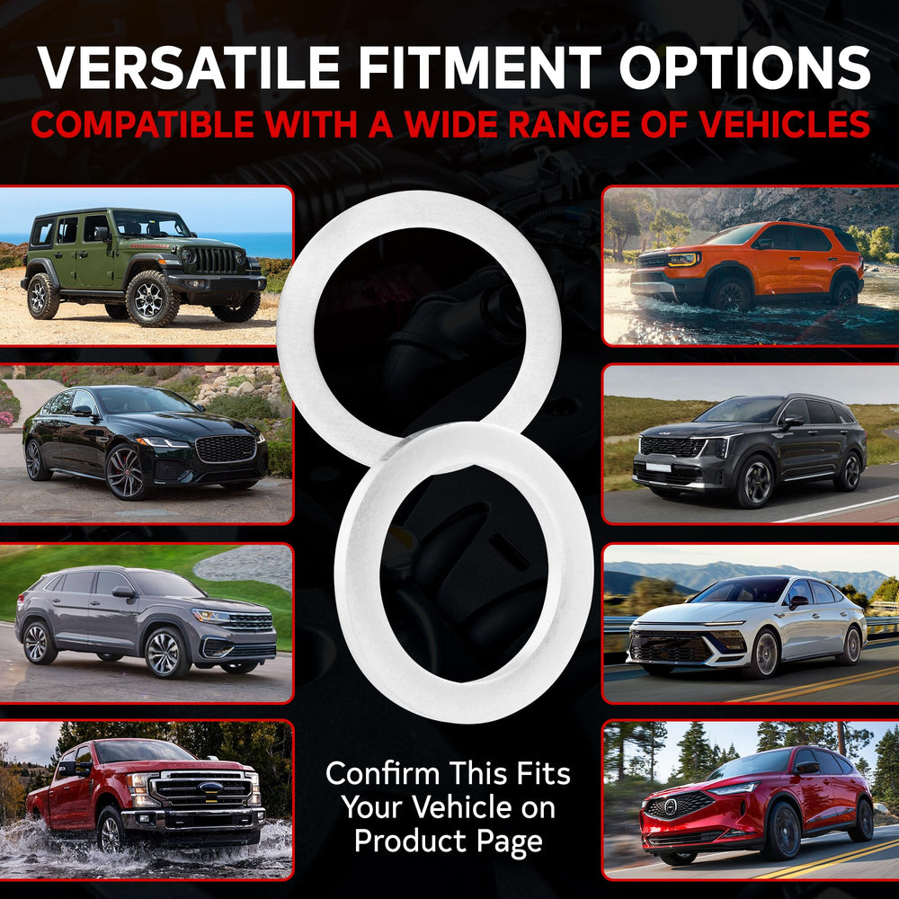 VOTEX aluminum washers for oil seals emphasize durability and reliability