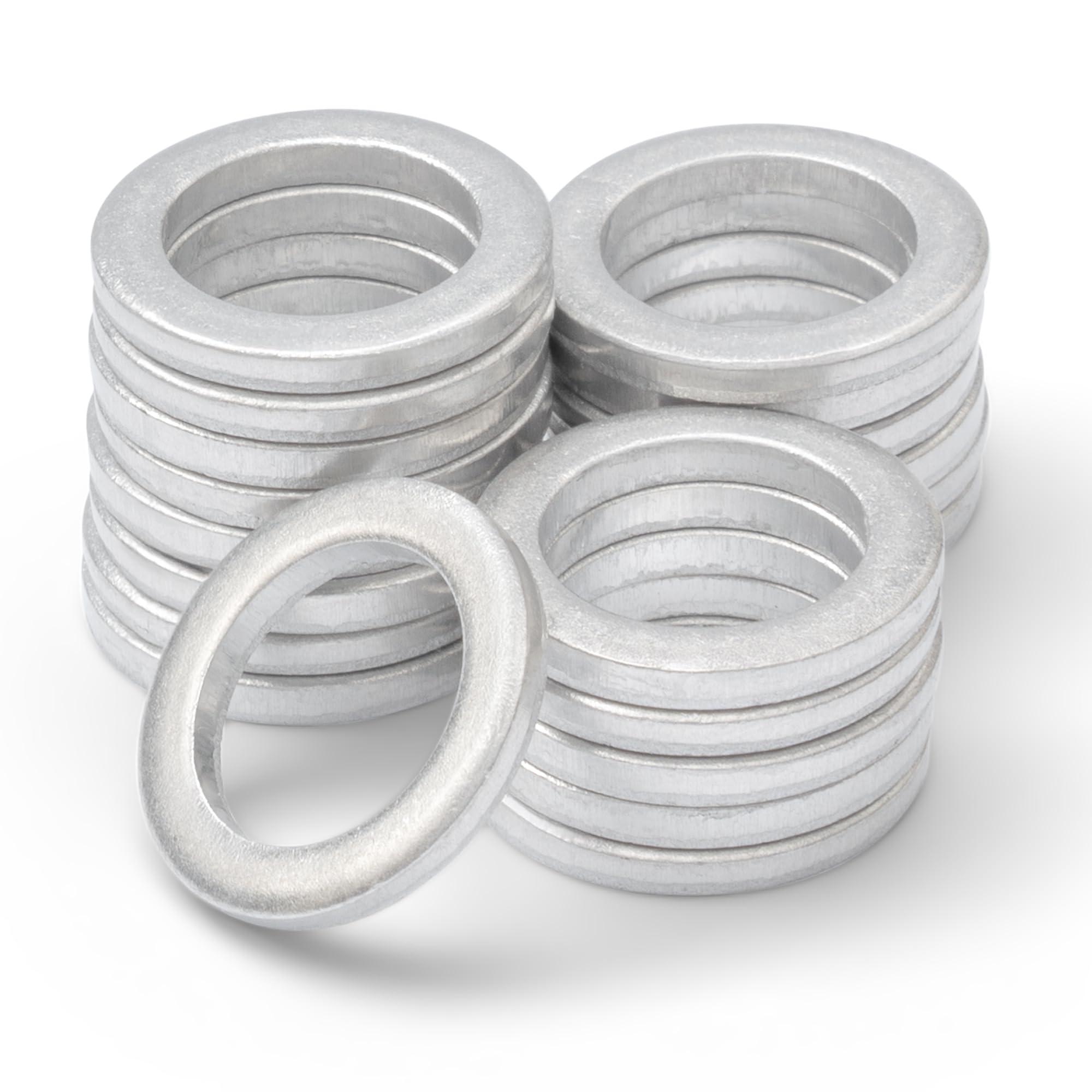 VOTEX M12 drain plug washer close-up showing durable aluminum