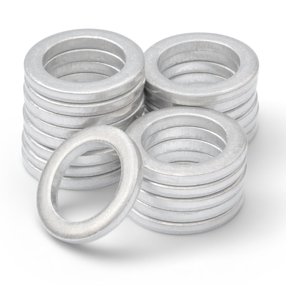 VOTEX M12 drain plug washer close-up showing durable aluminum