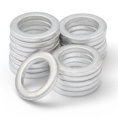 VOTEX M12 drain plug washer close-up showing durable aluminum