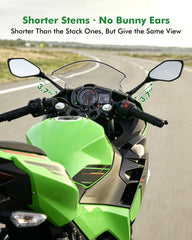 VOUTRAK fold-in design mirror 360-rotation for tight parking