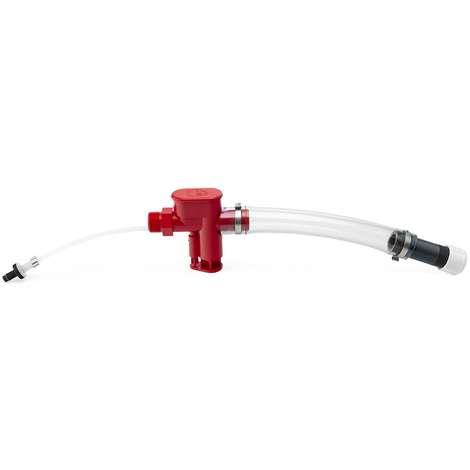 VP Racing 33320 jug connection showing secure fit during fueling.