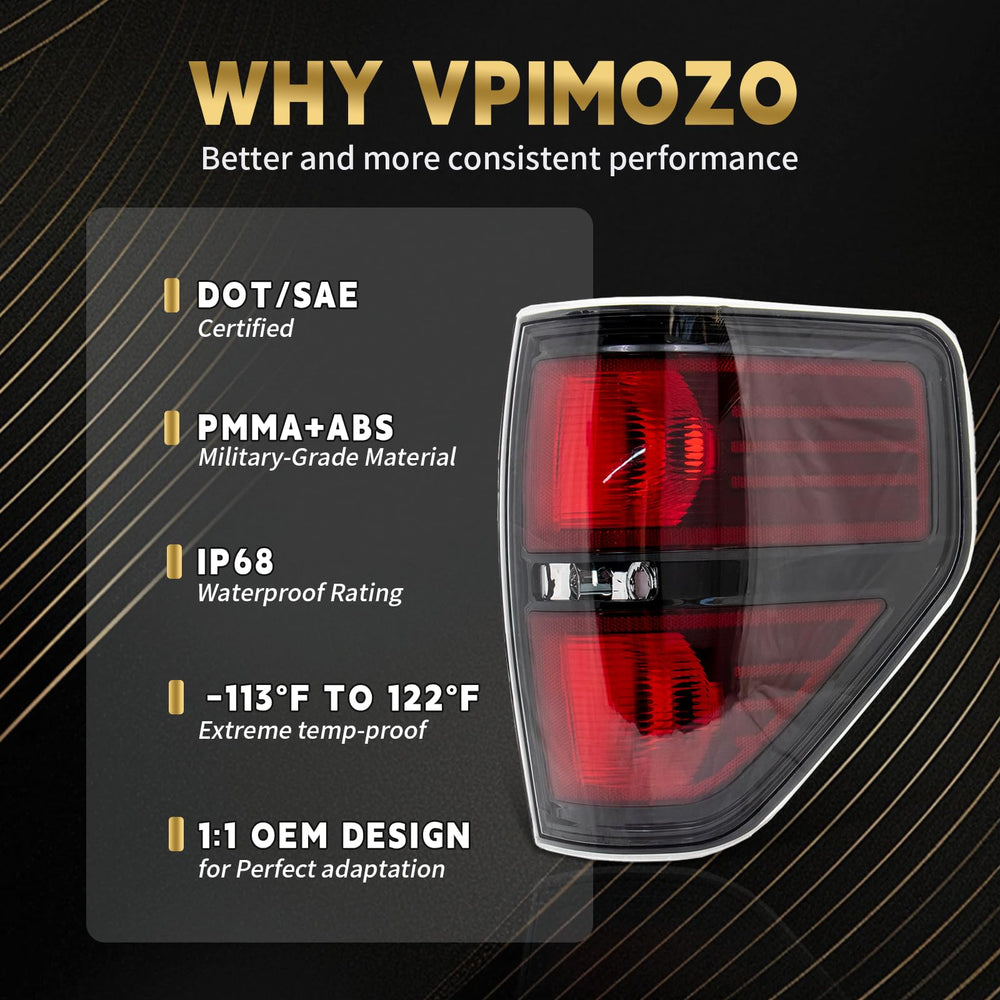 VPIMOZO F-150 tail light durability test example