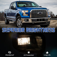 VPIMOZO fog lights illuminate rainy roads for safer, clearer driving.
