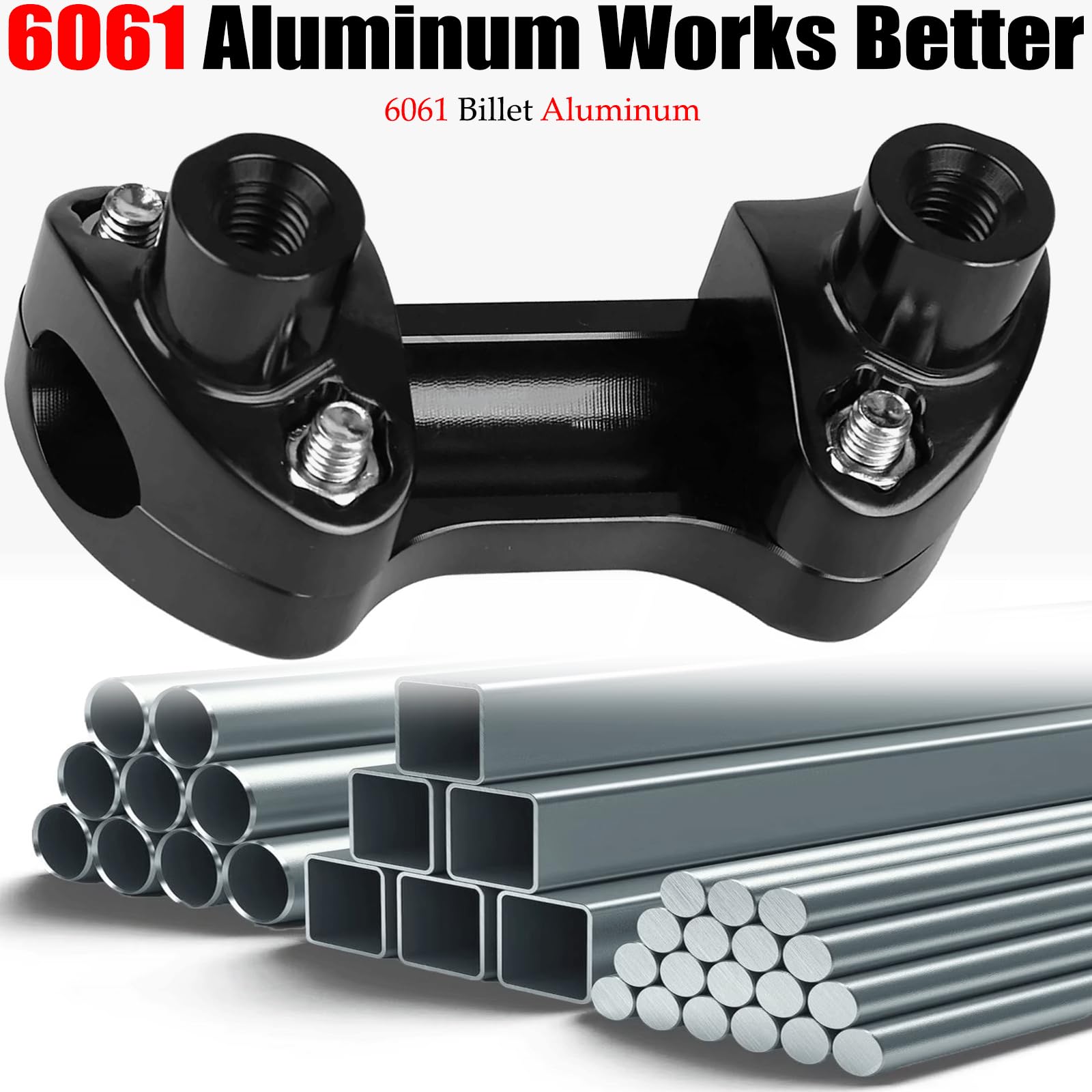 VPZMT black anodized finish adds style and corrosion resistance