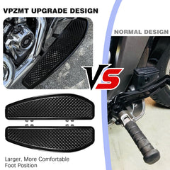 VPZMT floorboard heel area close-up highlighting rugged texture for secure footing