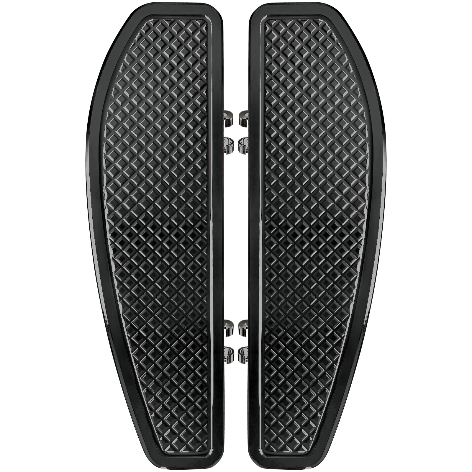 VPZMT mounting area on floorboard illustrating OEM mount compatibility