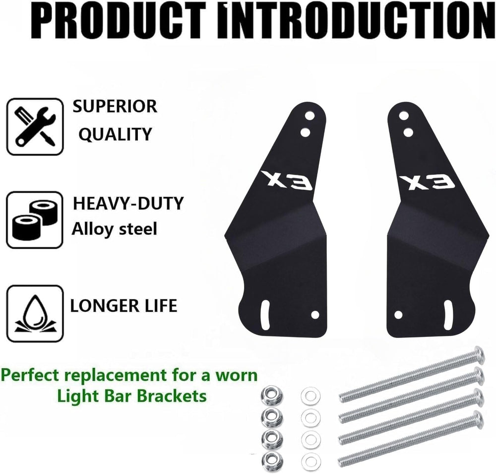 VPZMT black powder-coated brackets resist rust and wear