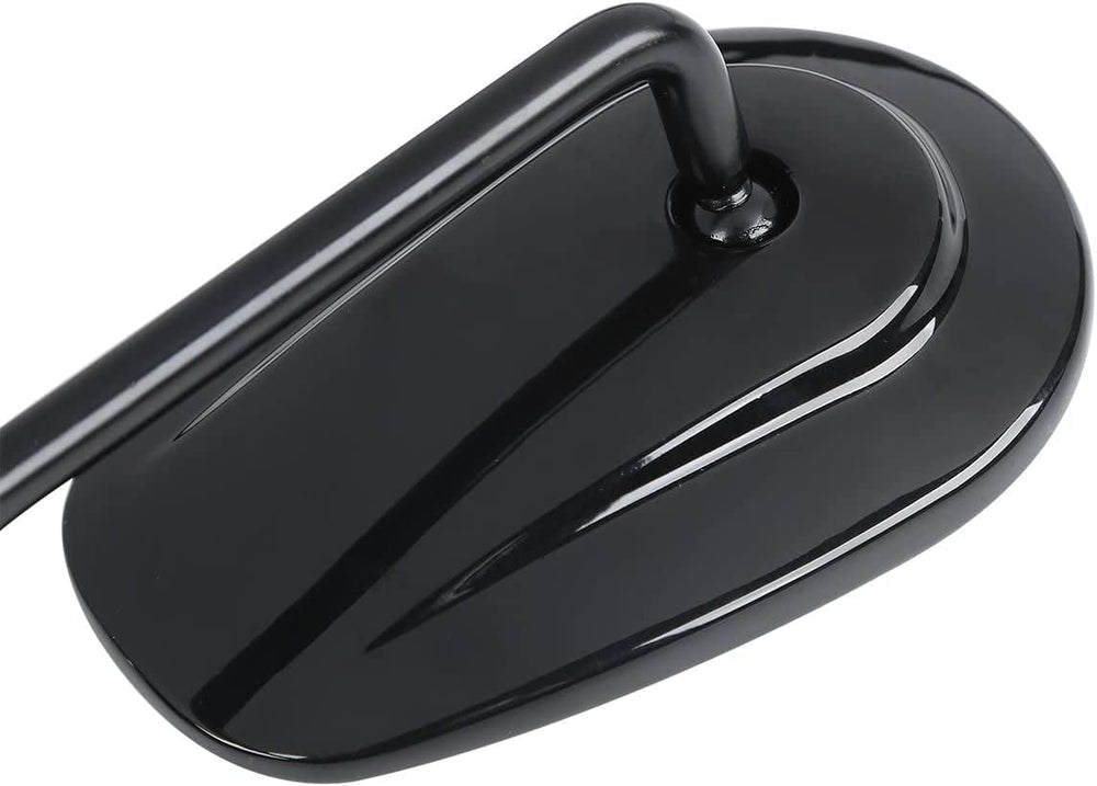 VPZMT teardrop rearview mirror for Harley Sportster XL883 offers 360° adjustability