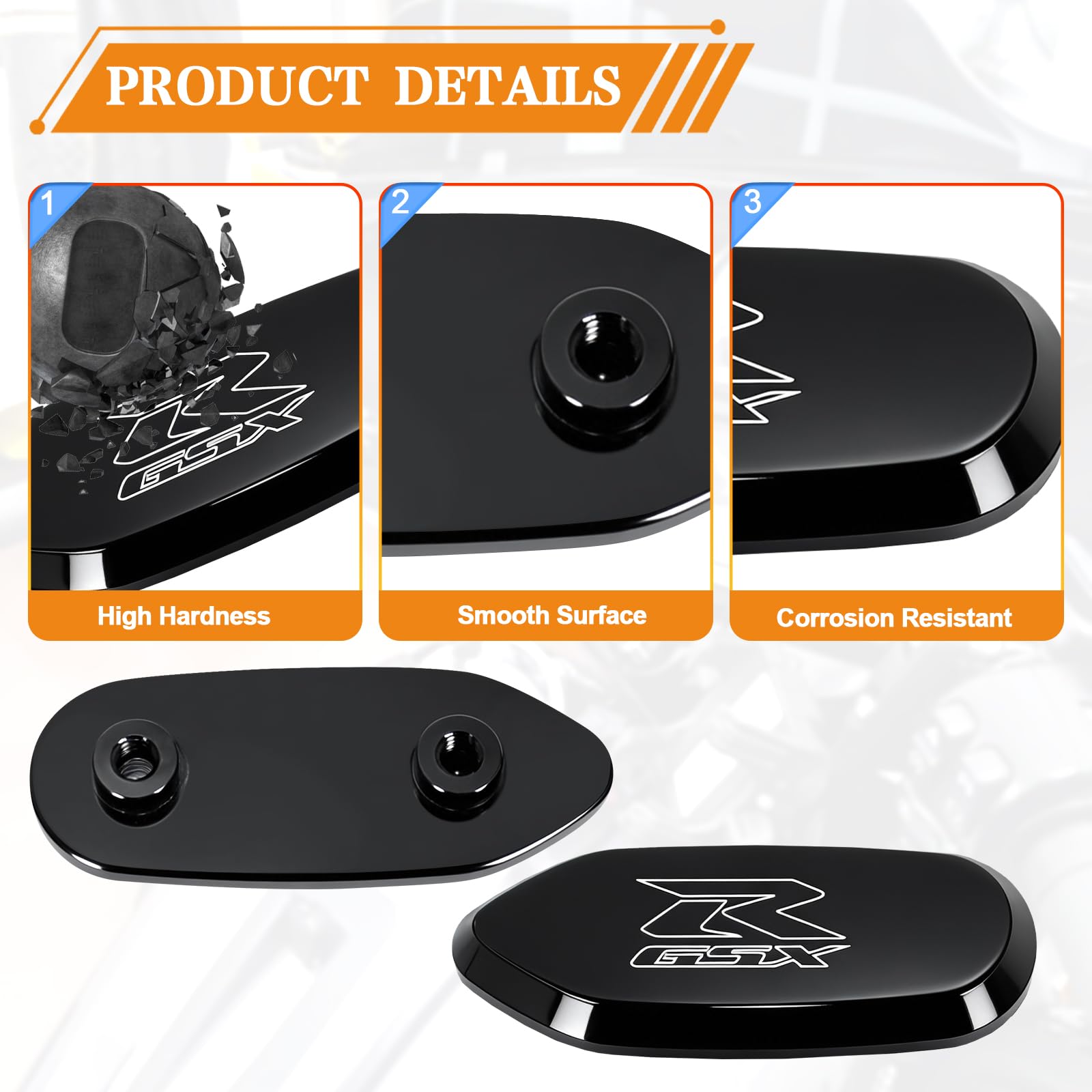 VPZMT block-off plates fitment check confirms compatibility with Suzuki GSXR models.