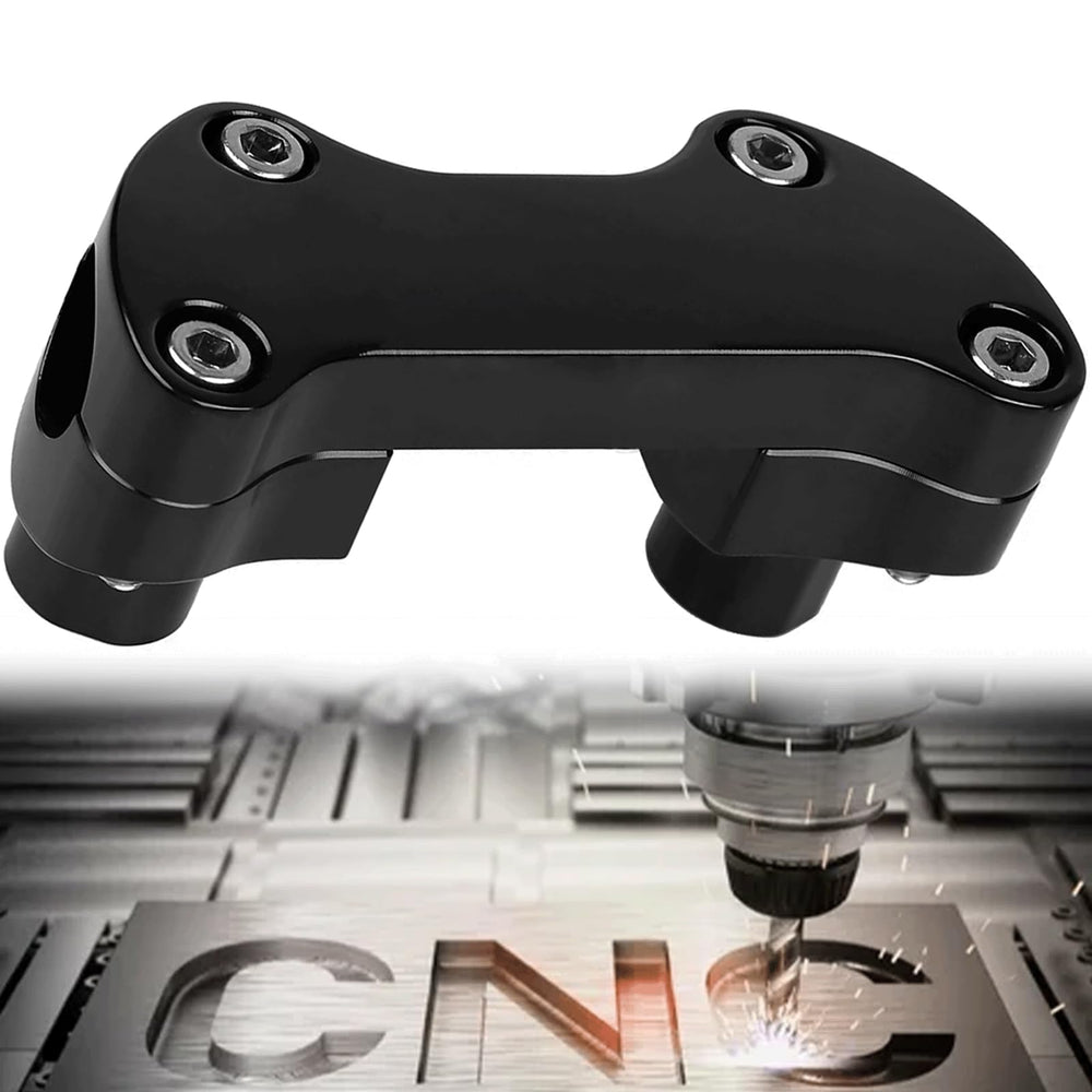VPZMT handlebar riser 1.5 inch tall for Harley enhances rider reach