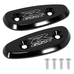 VPZMT mirror block-off base plate for Suzuki GSX-R 1000 protects openings with durable aluminum