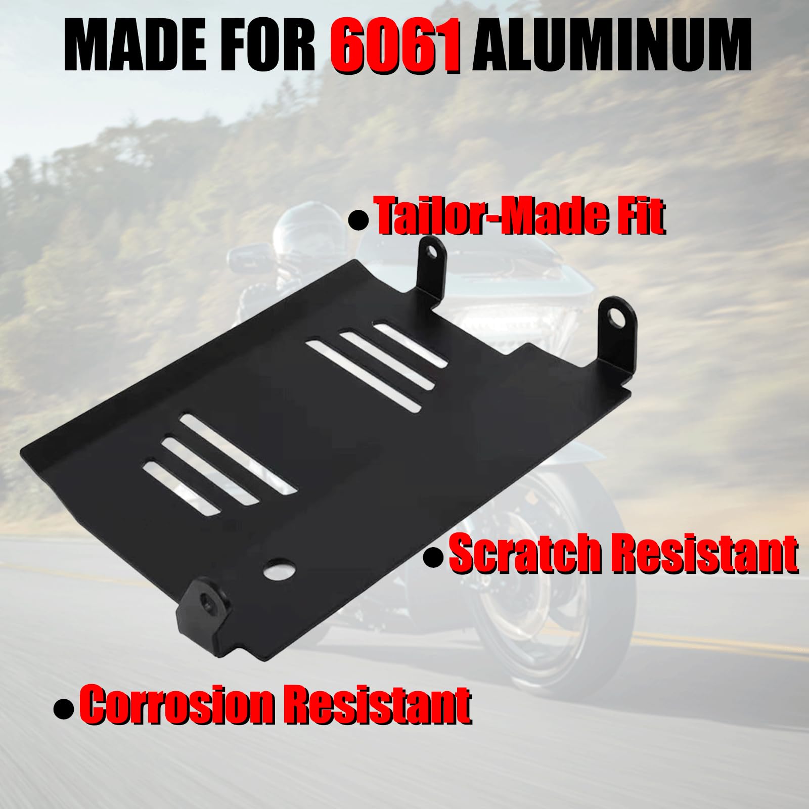 VPZMT skid plate protects water line and wiring between frame and radiator on 2024+ models
