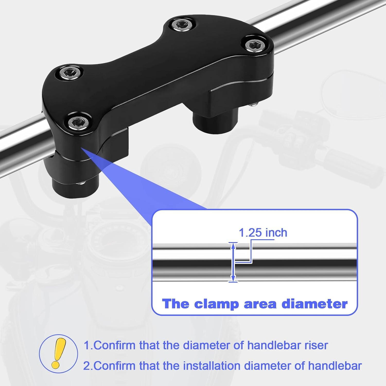 VPZMT top clamp kit assembled for quick install and secure grip
