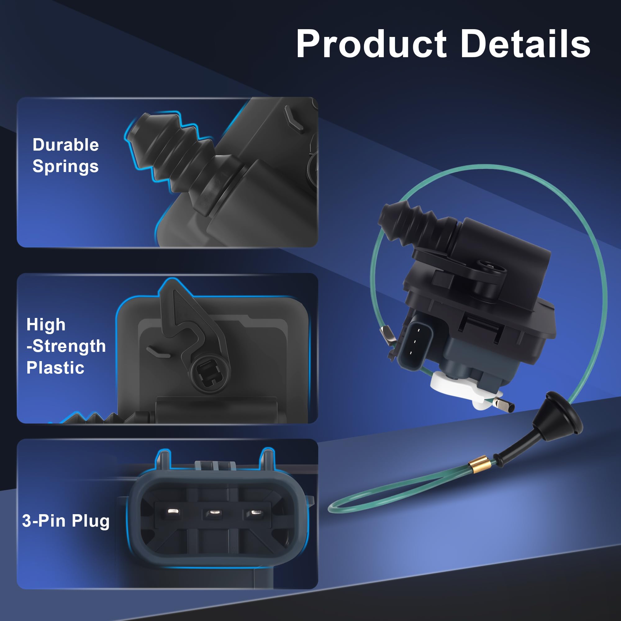 VROVO close up connector highlights secure wiring for reliable operation