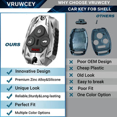 Vruwcey Honda Civic EX shell side view highlights 4-button layout and sturdy build.