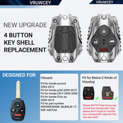 Vruwcey Honda CR-V shell shows 1:1 fit and precise button alignment.
