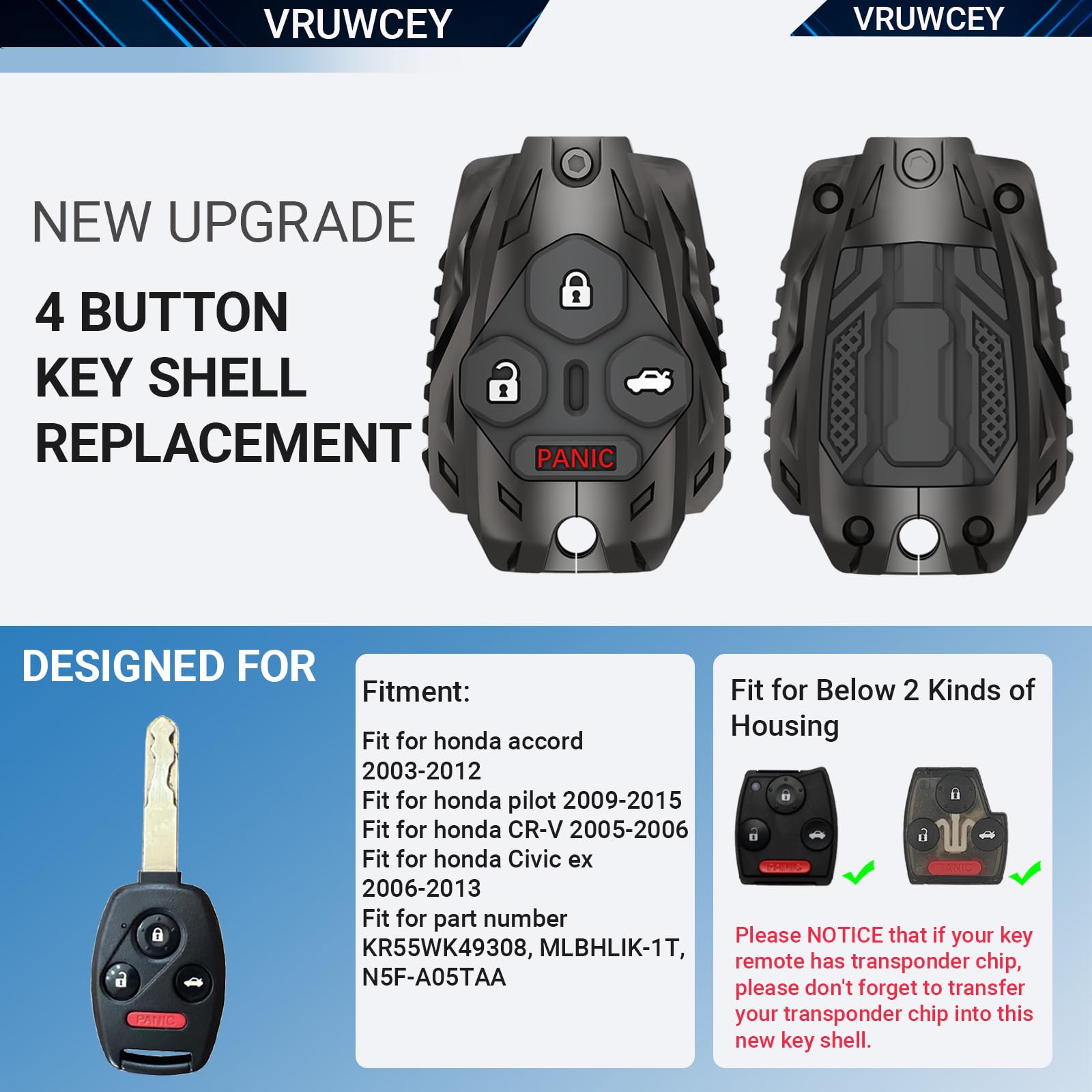 Vruwcey no cutting installation concept showing easy swap.