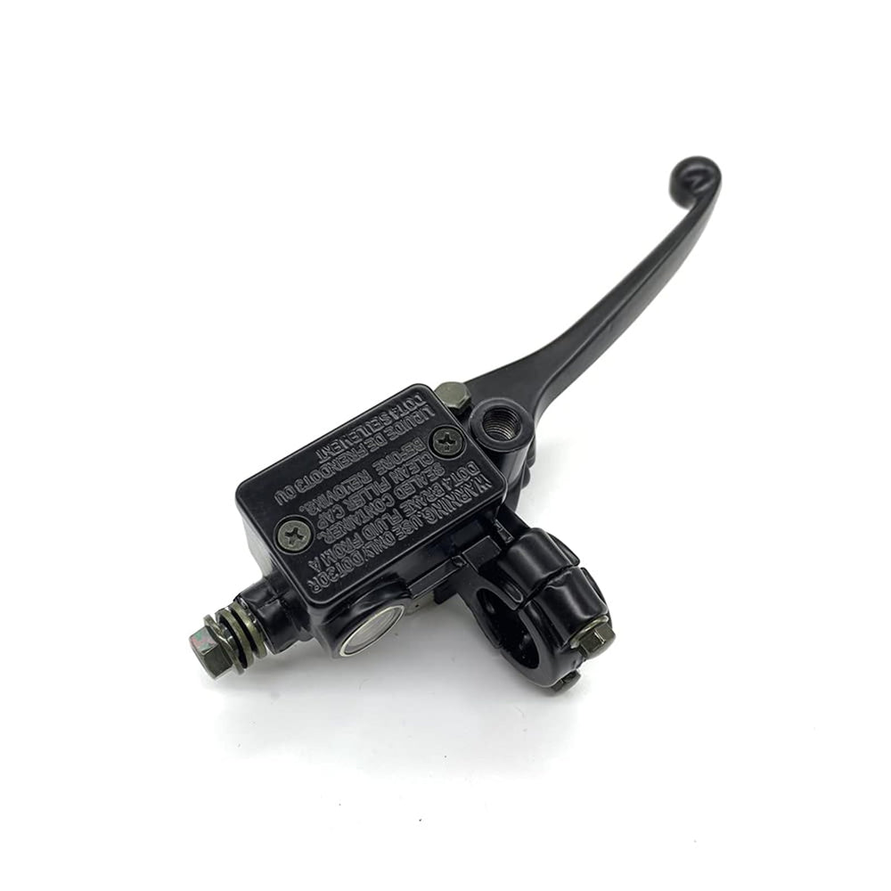 VRWEARE brake pump on the right handlebar for precise braking control