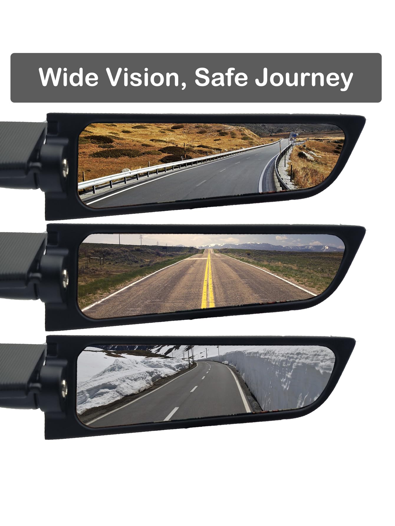 VRWEARE mirrors fit Kawasaki Ninja 300-650 models with ease.