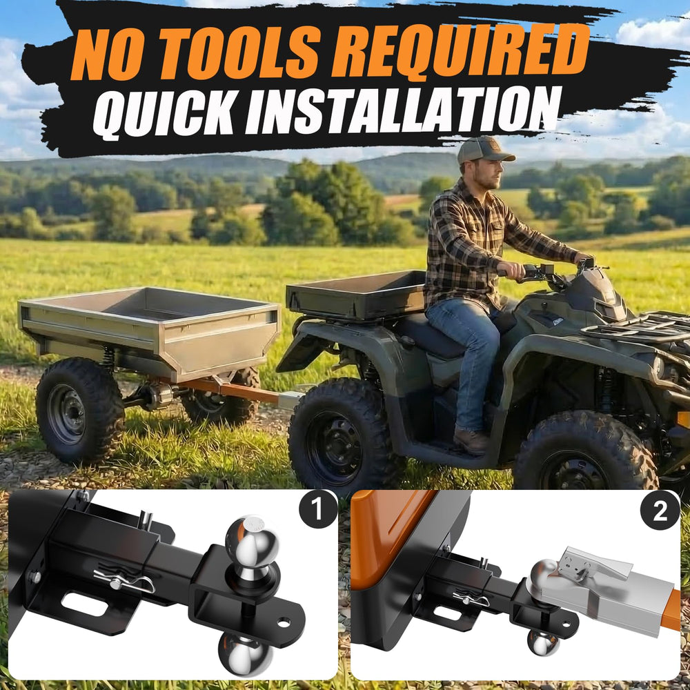 VRXSOND 4-in-1 design reduces accessory clutter on farms or trails.