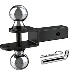 VRXSOND 4-in-1 hitch assembly enables versatile towing tasks on ATV/UTV.