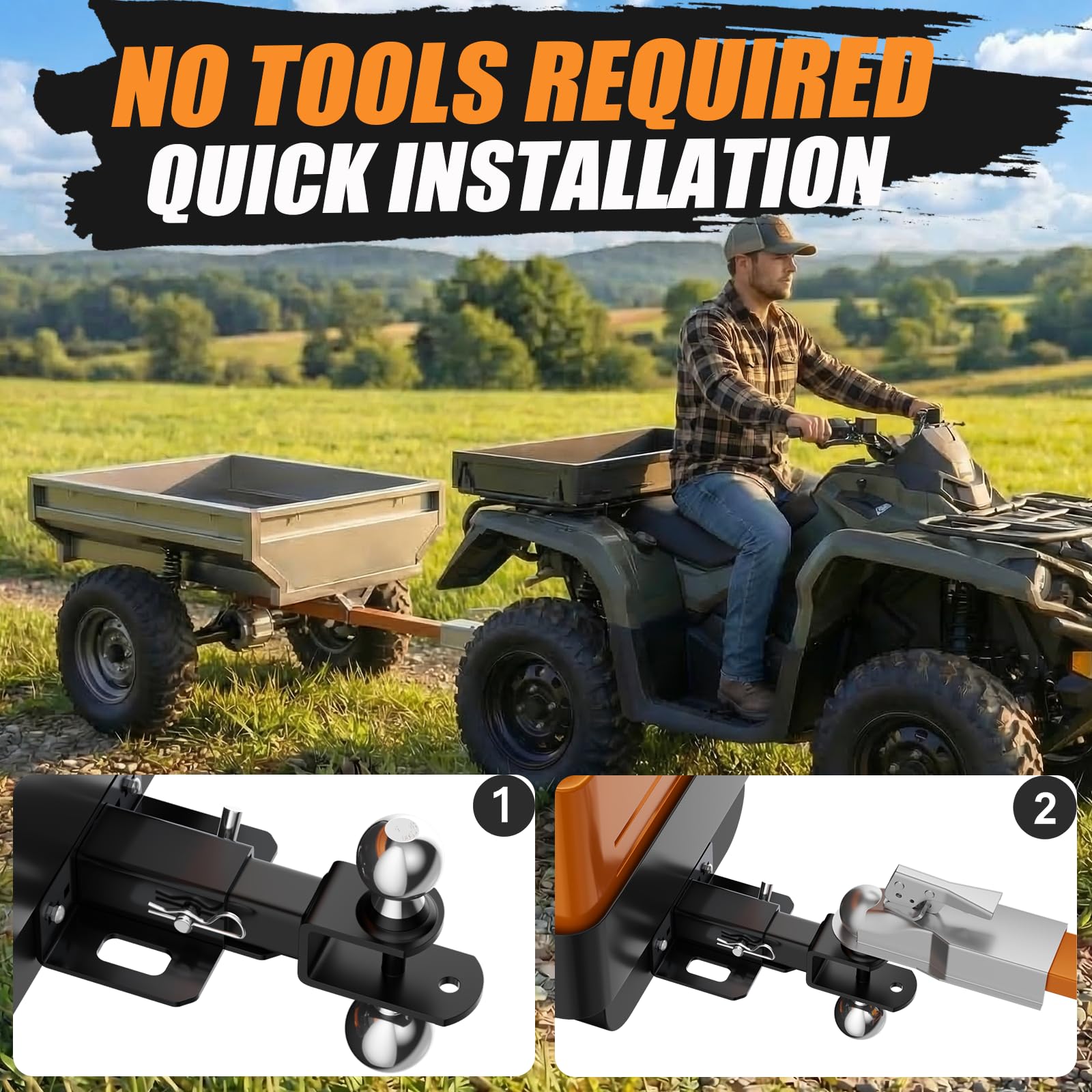 VRXSOND versatile use-cases for farm gear, bikes, and camping essentials.