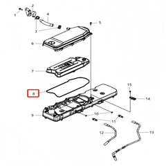 Vrytos replacement breather gasket for Ram 2500/3500, designed for OEM-like fit and long-lasting performance.
