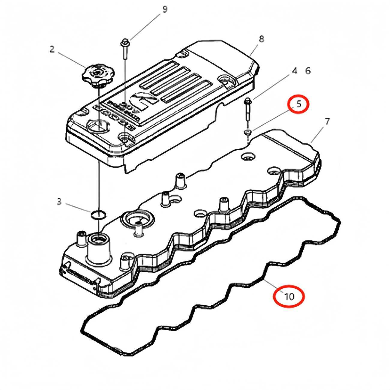 Vrytos isolator valve cover pieces reduce vibration and wear for long-lasting seals.