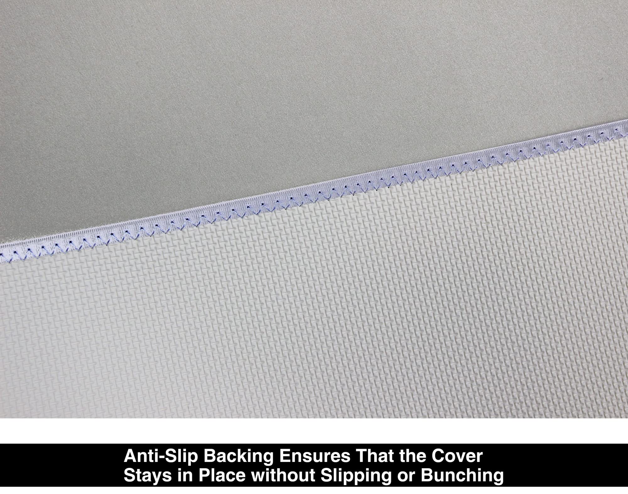 Bonus seat belt cover protects from sweat and wear with VSHIELD.