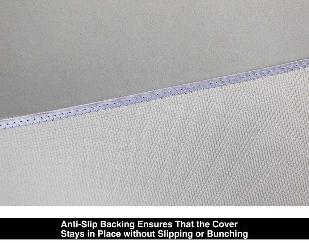 Bonus seat belt cover protects from sweat and wear with VSHIELD.