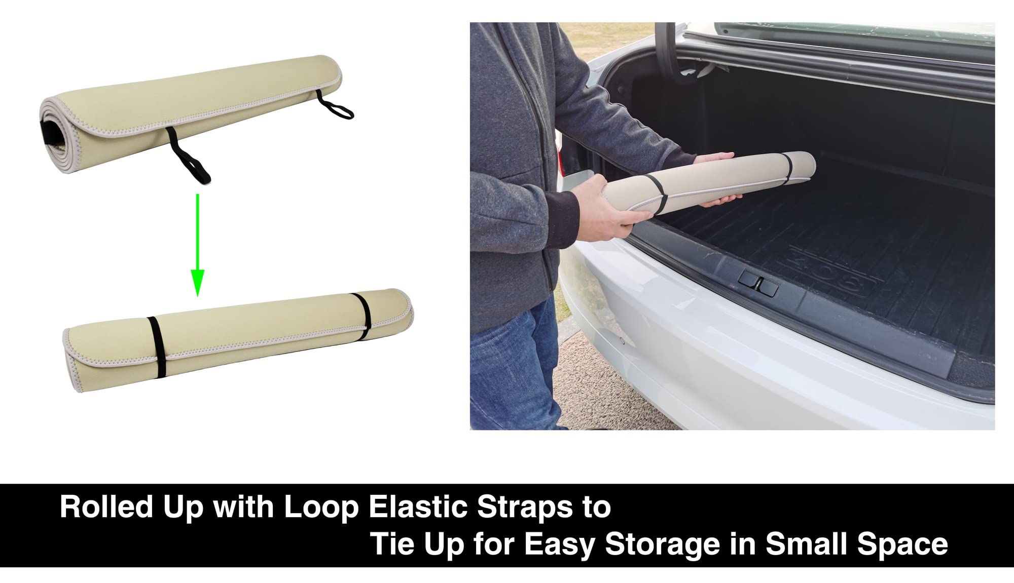 Easy installation in seconds with the VSHIELD seat cover.
