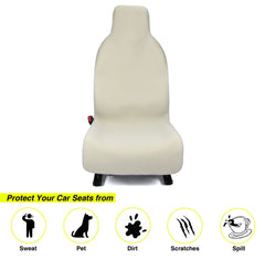 VSHIELD neoprene rear bench seat cover shown for family use and protection.