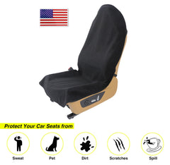 VSHIELD seat cover rear view keeps rear seats clean from dirt and pet hair