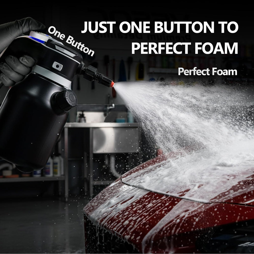VSSOC foam nozzle distributes viscous foam for thorough coverage.