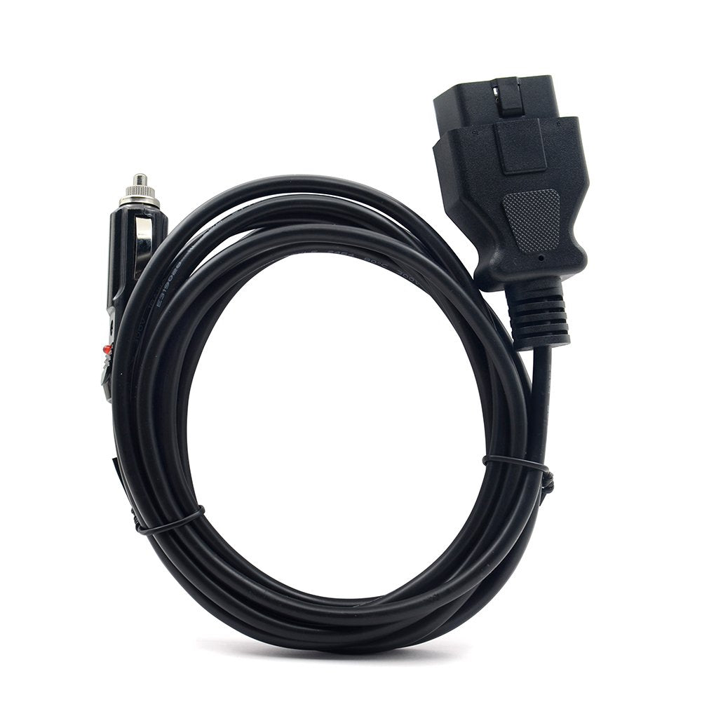 VSTM 12V cigarette-lighter plug provides flexible power from another vehicle.