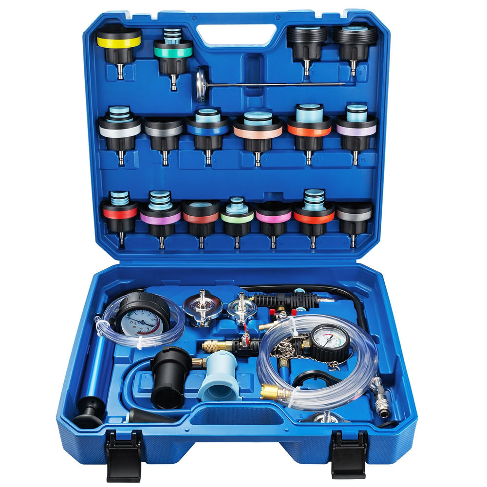 VTG VOGTEN coolant tester setup for quick leak checks