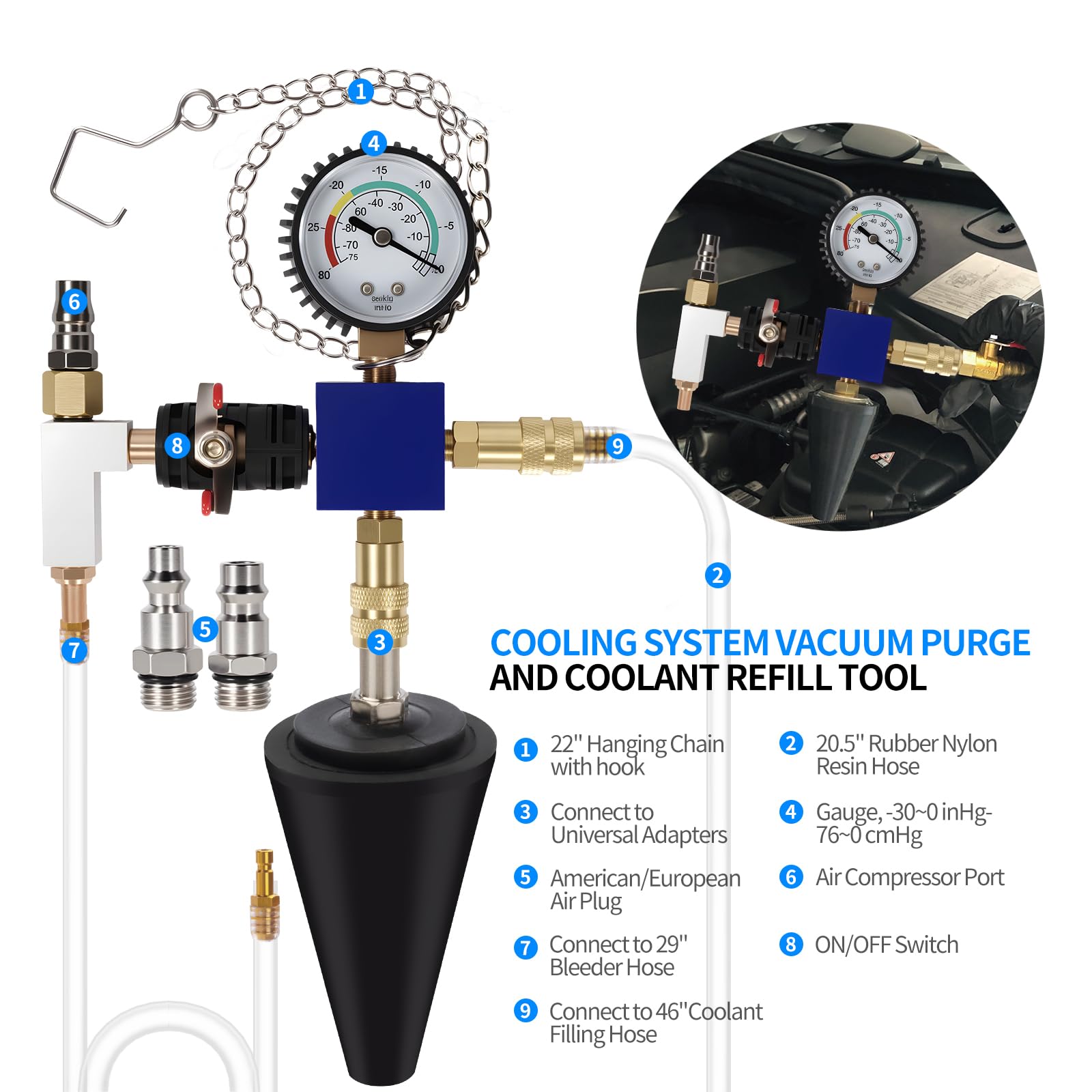 VTG VOGTEN universal adapter ensures versatile fit across vehicles