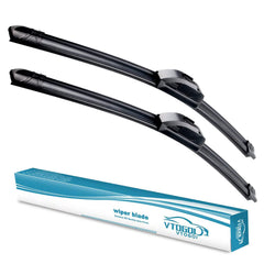 VTOGOI 26in plus 16in wiper blades pack for all-season performance.