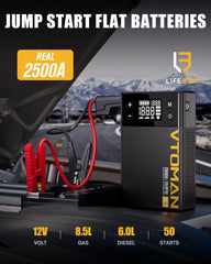 VTOMAN X1 air compressor in action to inflate tires on the go.