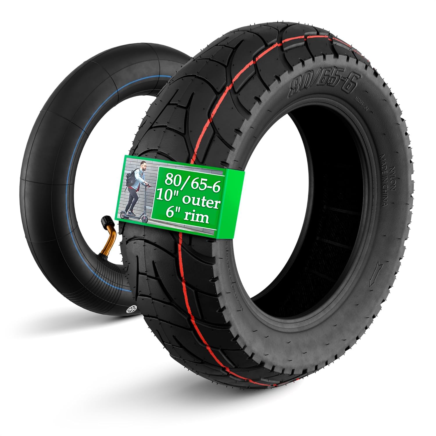 V TOWER 80/65-6 tire side view featuring rugged all-season tread for versatile rides