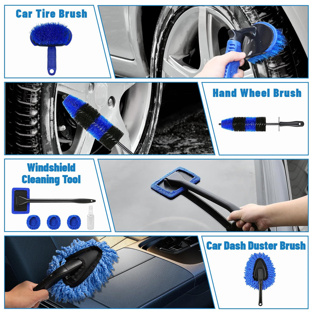 VTSHENY air vent duster reaches tight vents.