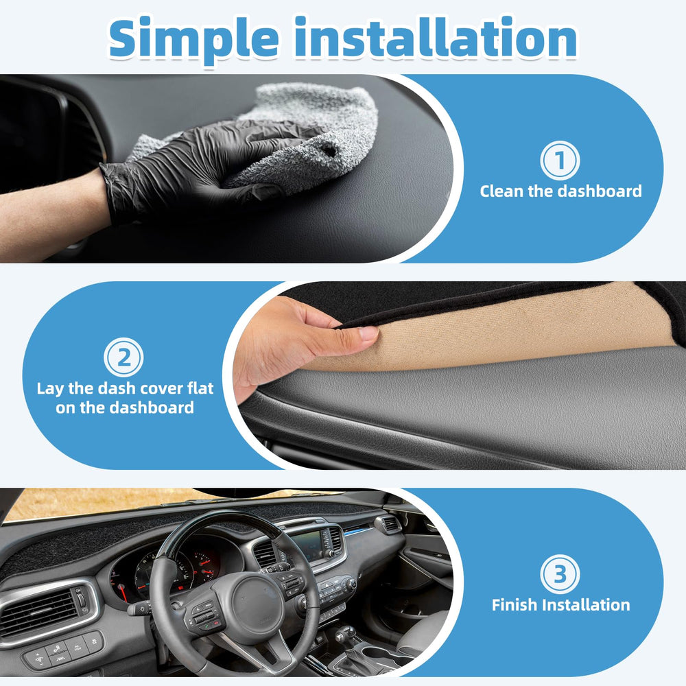 Sun protection during sunny drives helps maintain interior look and feel