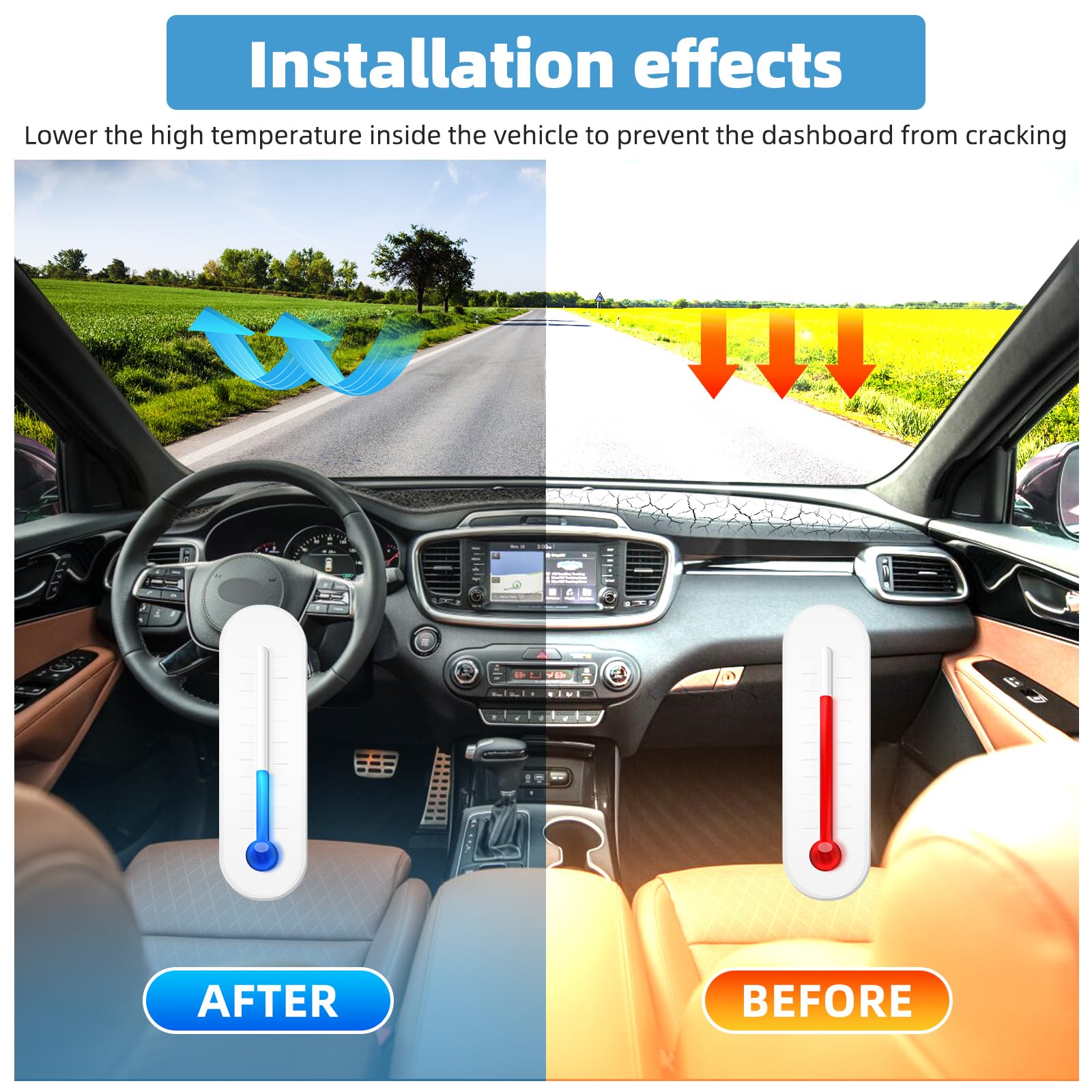 Precision-cut design mirrors Sorento dash for a seamless, factory-like appearance