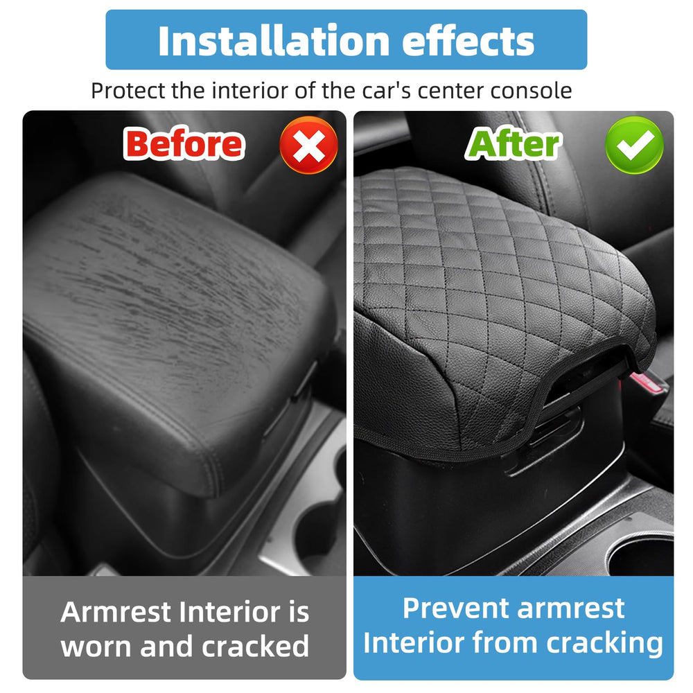 VTVWNM scratch resistant cover shields the armrest from daily wear