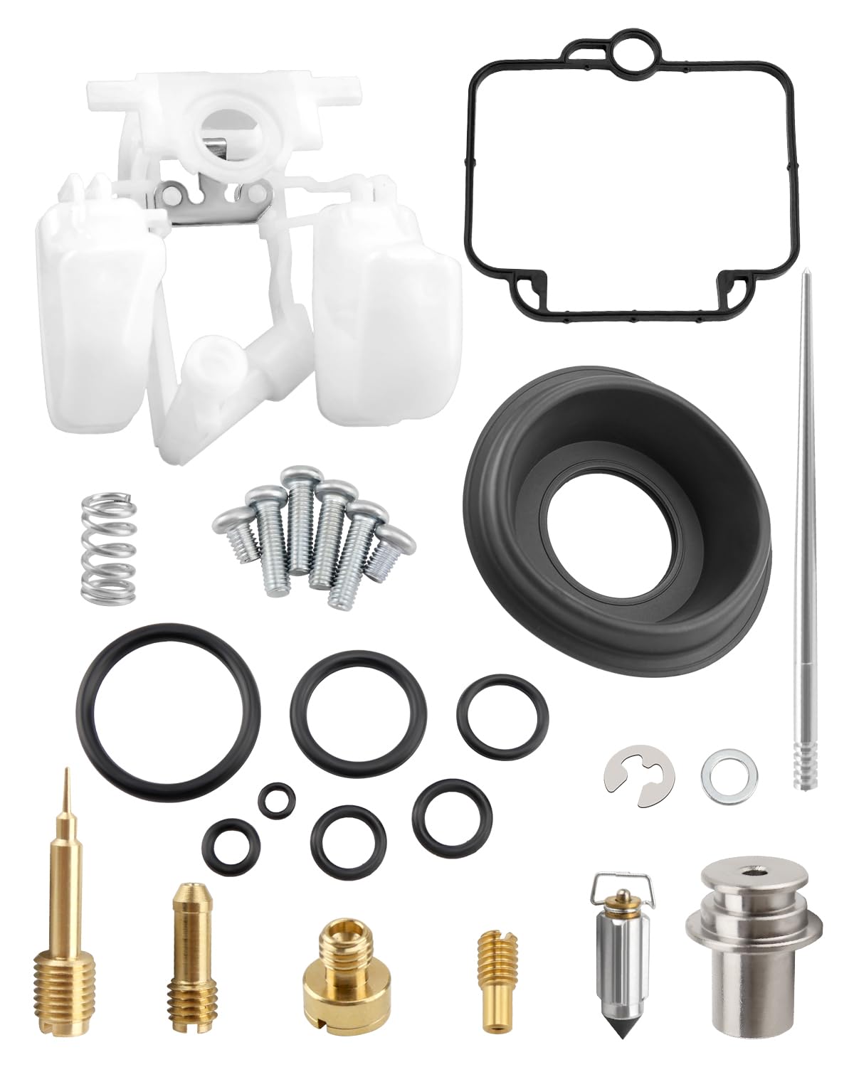 Vudajuley carb rebuild kit for Polaris Sportsman 500 assembly view highlighting fit and build quality